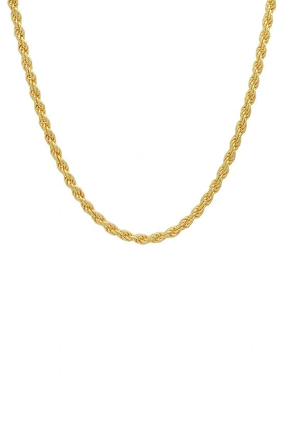Queen Jewels Twisted Chain Necklace In Gold