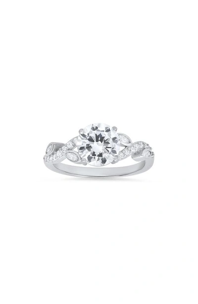 Queen Jewels Sterling Silver Cubic Zirconia Ring