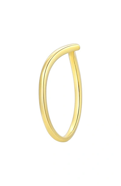 Candela Jewelry 10k Gold Chevron Ring