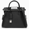 Maison Margiela 5ac Mini Black Leather Bag In Black