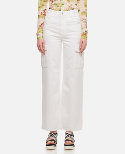 Agolde Cargo Pants In White