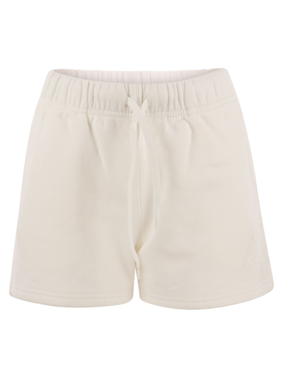 AUTRY COTTON SHORTS WITH EMBROIDERED LOGO