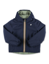 K-way Kids' Reversible Eco Thermo Jacket In Navy