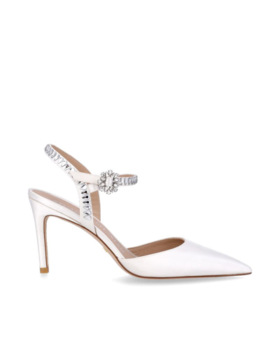 Stuart Weitzman Pointed In White