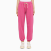 AUTRY AUTRY FUCHSIA JERSEY JOGGING TROUSERS