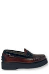 TOD'S TOD'S SLIPPER ALMOND TOE LOAFERS