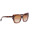 Burberry Women's Sunglasses, Be4366 Tamsin 55 In Striped Brown