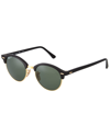 Ray Ban 51mm Polarized Square Sunglasses
