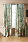 Anthropologie Havenview Curtain By  In Blue Size 50" X 96"