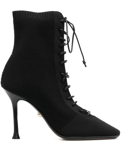 Alevì Love Ankle Boots In Black