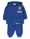 MOSCHINO TEDDY-BEAR PATCH COTTON TRACKSUIT