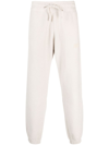 Autry Jogger Pants With Logo Patch In Neutrals