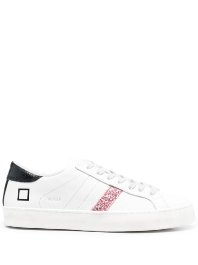 Date Hill Low Leather Sneakers In White