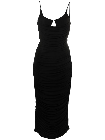 Paris Georgia Black Sylvie Midi Dress