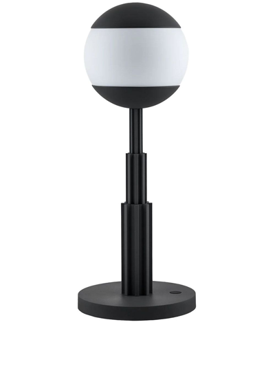 Alessi Circular-design Table Lamp In 011 Black