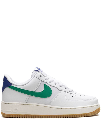 Nike Air Force 1 '07 "stadium Green" Sneakers In White/stadium Green-
