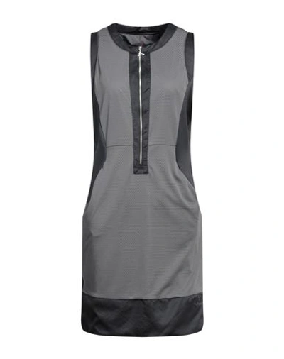 Jordan Woman Mini Dress Grey Size Xs Polyester, Nylon