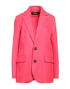 Dsquared2 Suit Jackets In Pink