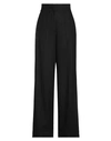 MARIA VITTORIA PAOLILLO MVP MARIA VITTORIA PAOLILLO MVP WOMAN PANTS BLACK SIZE 6 VISCOSE, WOOL