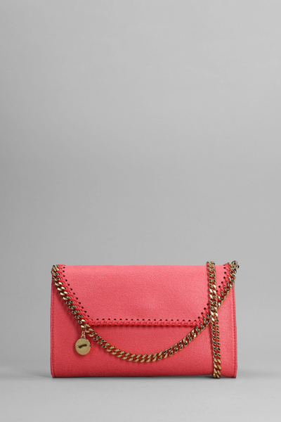 Stella Mccartney Falabella Mini Shoulder Bag In Rose-pink