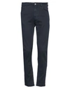 Yan Simmon Man Denim Pants Midnight Blue Size 32 Cotton, Elastane