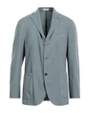 Boglioli Man Suit Jacket Lead Size 42 Virgin Wool In Grey