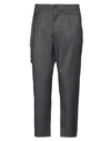 Imperial Man Pants Steel Grey Size 34 Polyester, Viscose, Elastane