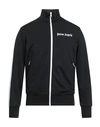 Palm Angels Sweatshirts In Black