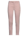 Bonheur Woman Pants Pastel Pink Size 24 Cotton, Elastane