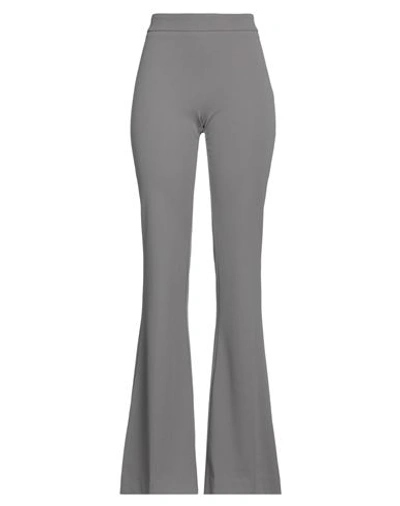 Aniye By Woman Pants Grey Size 8 Polyester, Elastane In Grey