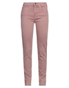 Jacob Cohёn Woman Denim Pants Pastel Pink Size 32 Lyocell, Cotton, Polyester, Elastane