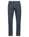 Incotex Man Jeans Blue Size 35 Cotton, Elastane In Blue