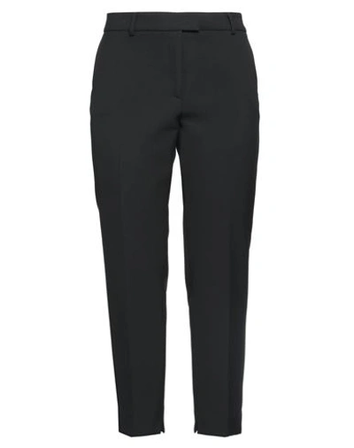 Peserico Woman Pants Black Size 10 Polyester, Viscose, Cotton, Elastane