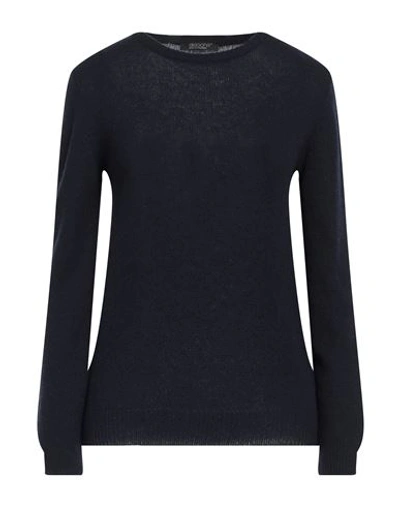 Aragona Woman Sweater Midnight Blue Size 10 Cashmere