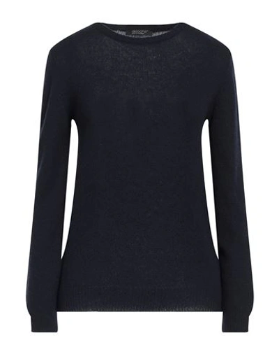 Aragona Woman Sweater Midnight Blue Size 10 Cashmere In Blue
