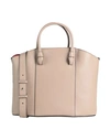 Furla Miastella L Tote Woman Handbag Dove Grey Size - Calfskin In Grey