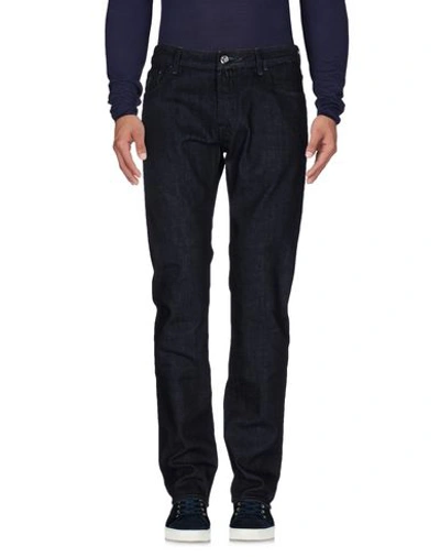 Jacob Cohёn Man Denim Pants Blue Size 30 Cotton, Elastane In Navy Blue