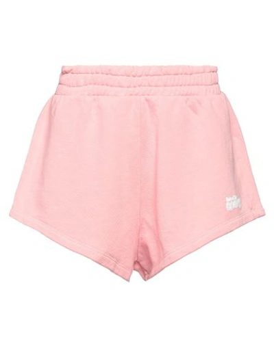 Reina Olga Billie Cotton Tennis Shorts In Pink