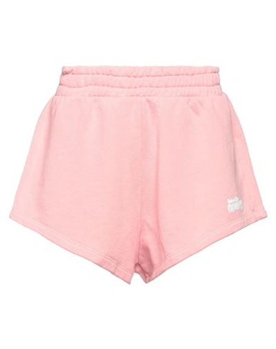 ショートパンツ REINA OLGA Woman Short Pink BILLIE PINK Reina Olga Billie Cotton Tennis Shorts In Pink | ModeSens
