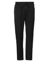 Alpha Studio Man Pants Black Size 34 Polyester, Viscose, Elastane