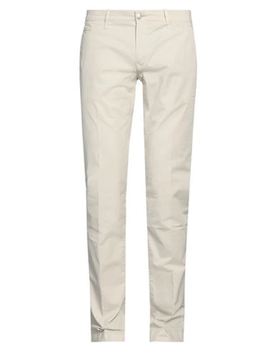 Jacob Cohёn Man Pants Beige Size 34 Cotton, Elastane In Beige