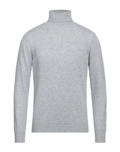 Diktat Man Turtleneck Grey Size Xl Cashmere