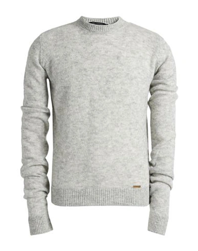 Dsquared2 Man Sweater Light Grey Size M Wool, Alpaca Wool, Polyacrylic