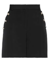 Vicolo Woman Shorts & Bermuda Shorts Black Size Xs Polyester, Elastane
