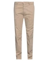 Martin Zelo Man Pants Beige Size 40 Cotton, Elastane In Beige