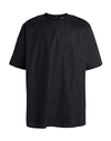 Dsquared2 Man Shirt Black Size 46 Cotton, Elastane