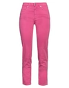Nine:inthe:morning Nine In The Morning Woman Jeans Magenta Size 25 Cotton, Polyester, Elastane
