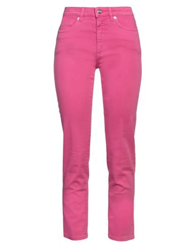 Nine:inthe:morning Nine In The Morning Woman Jeans Magenta Size 25 Cotton, Polyester, Elastane
