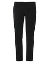 Pmds Premium Mood Denim Superior Man Pants Black Size 38 Cotton, Elastane In Black