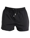 Dsquared2 Man Swim Trunks Black Size 32 Polyamide, Elastane